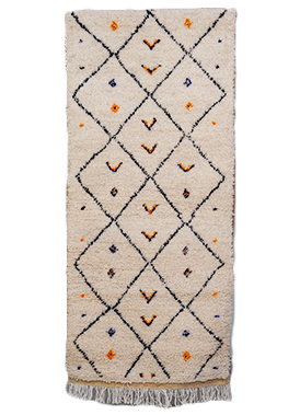 Tapis beni ouarain couloir image